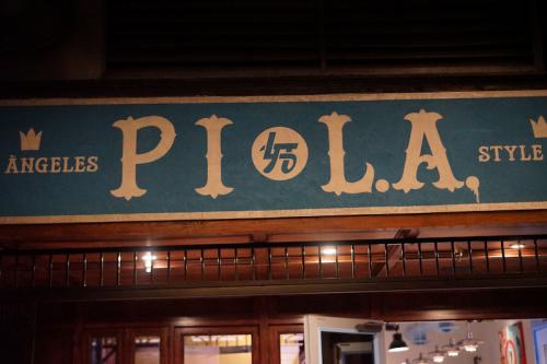 Pi L.A. outdoor sign